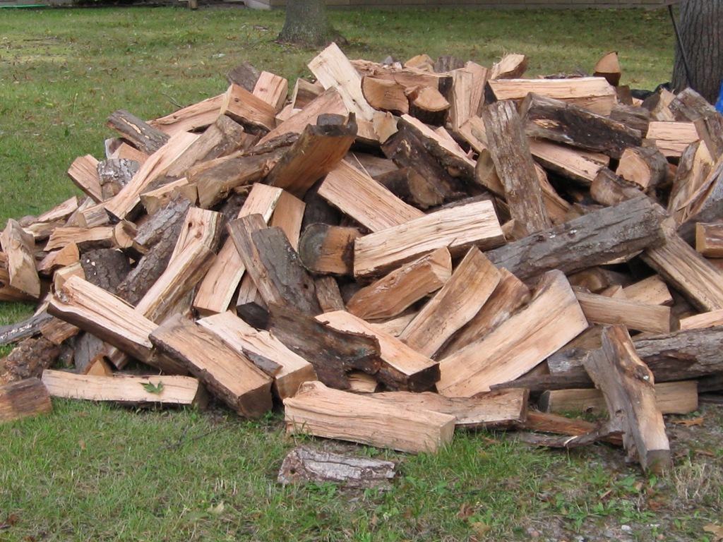 Stack Wood Pile